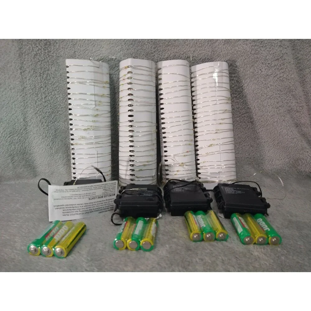Members Mark Lights Multi Color 8 Function LED Micro Wire 240 Count Battery